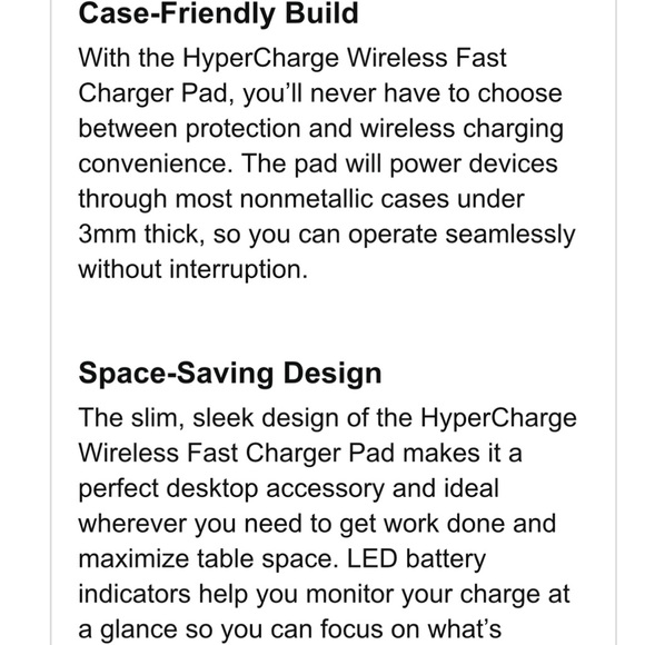 Tzumi Fast Charing Pad - Picture 6 of 6